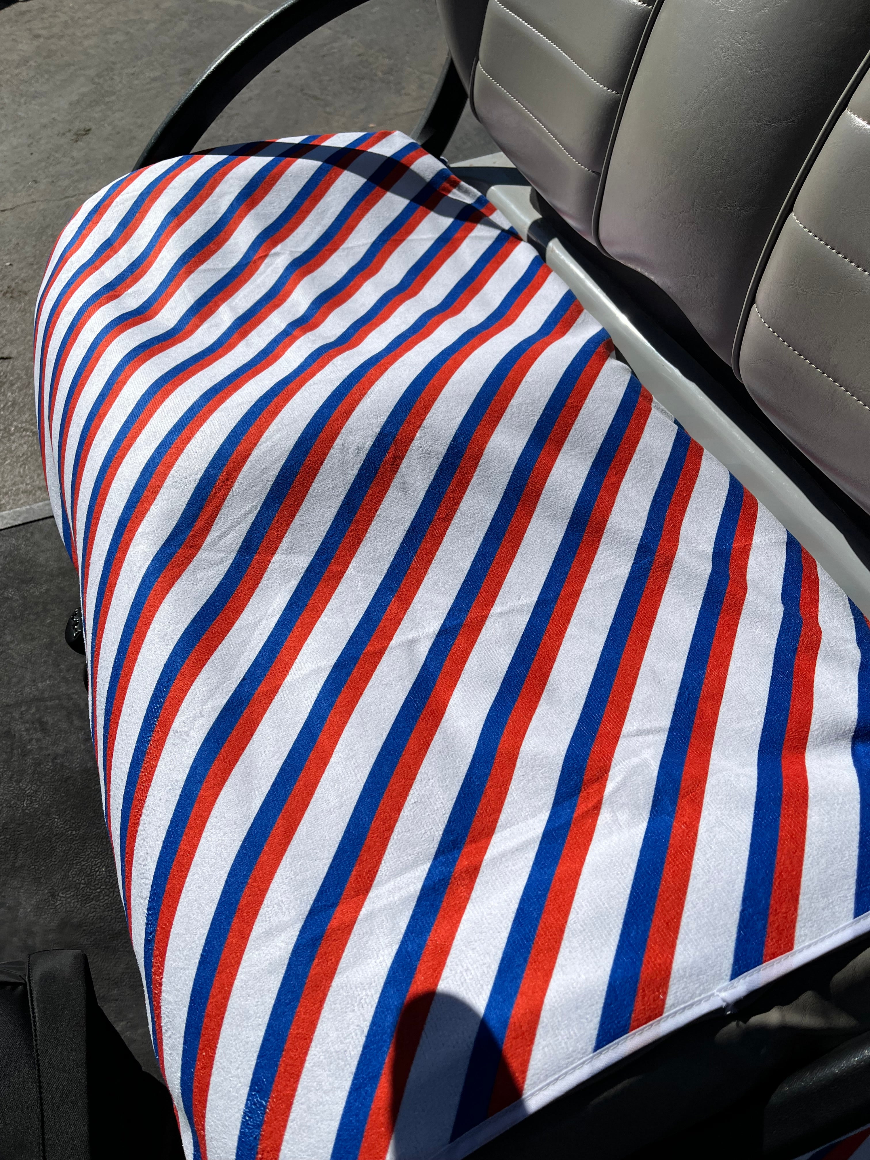 Navy Blue and Green outlet Plaid Golf Cart Seat Cover