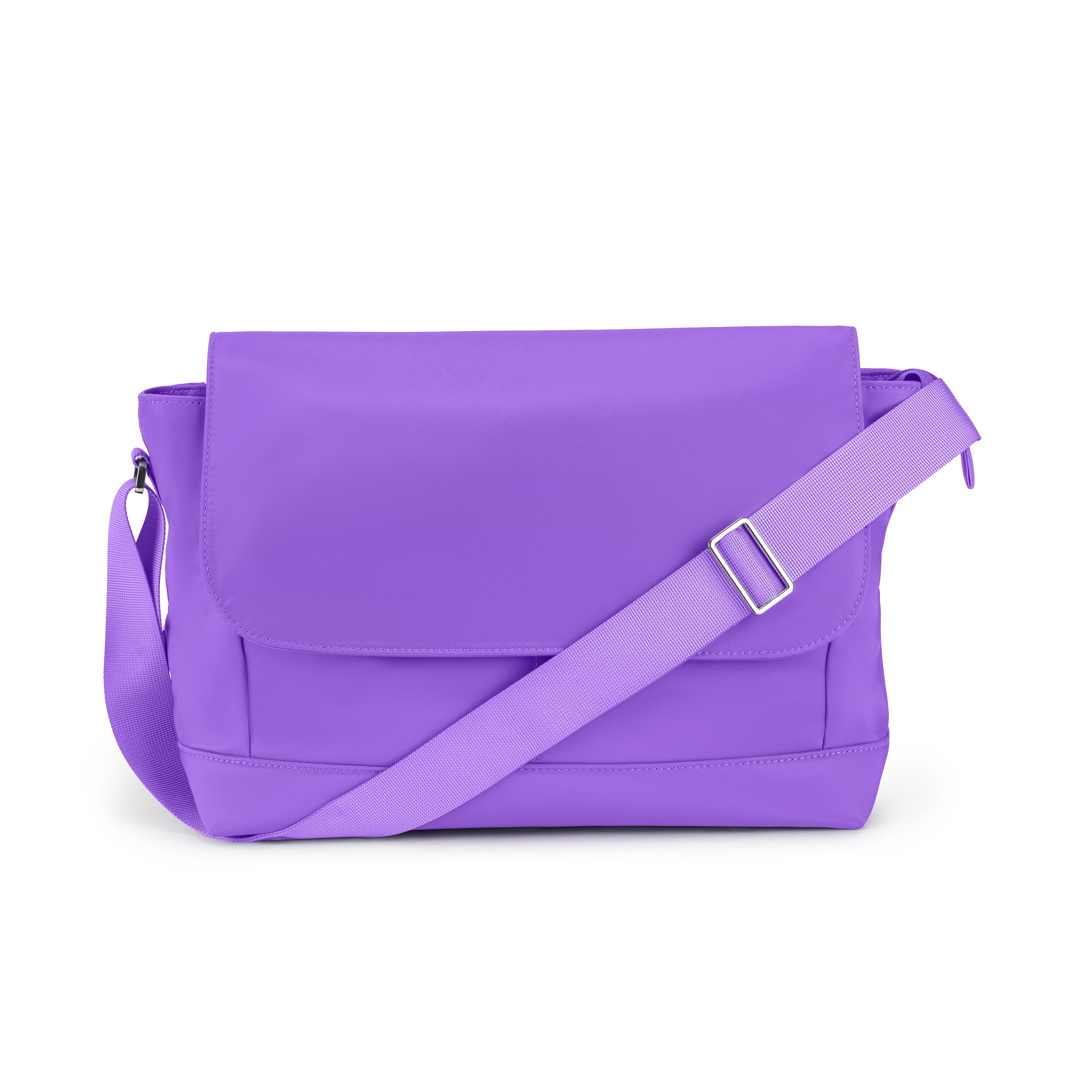 Messenger Saddle Bag Lilac Purple